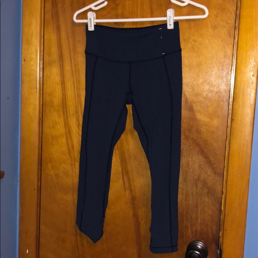 Navy leggings